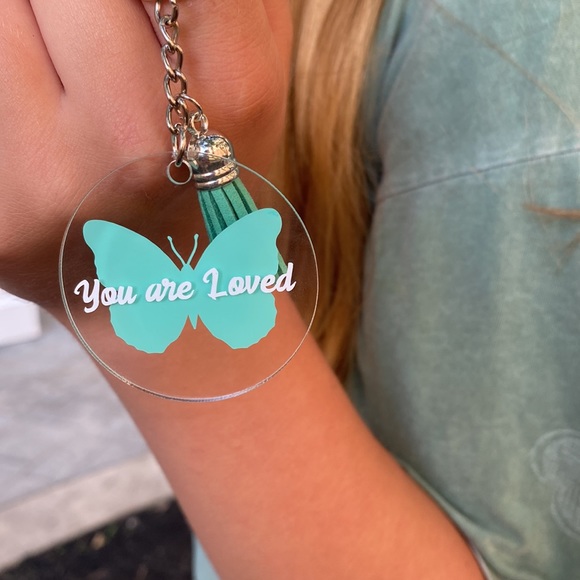 You are Loved Acrylic Keychain - Picture 4 of 16